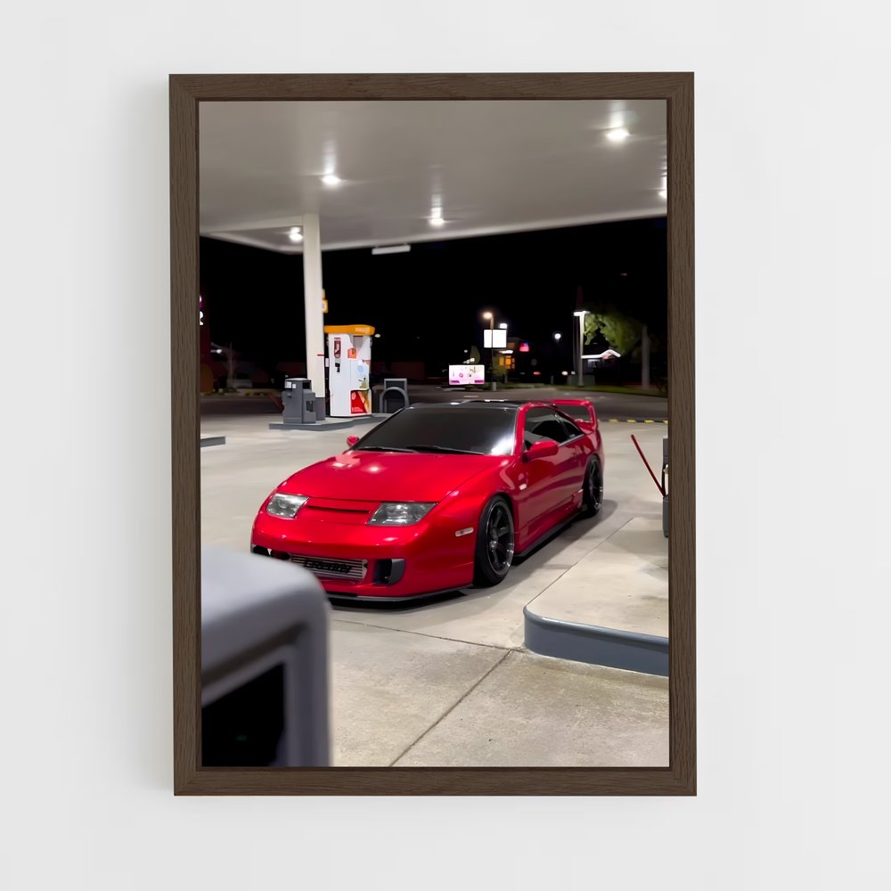 Poster zx twin turbo sophistiqué – affiche Nissan (vue 5)